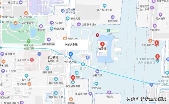 长沙火车站修建后感觉变大了 拥有百年历史的长沙火车站(3)