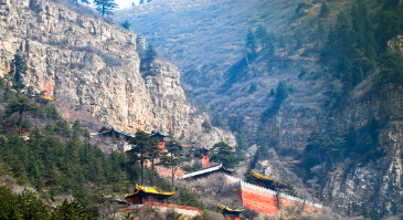 山西恒山十八景中第一胜景,湖北境内的名山图1