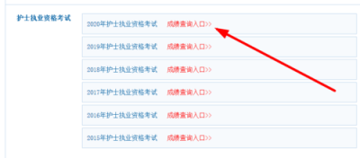 ​护士执照成绩查询时间，护士考试资格证成绩查询