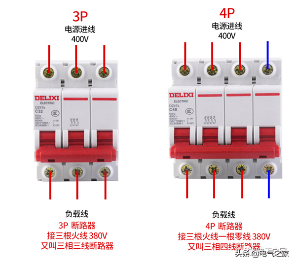 空气开关型号与参数含义详解(空气开关型号参数怎么看)