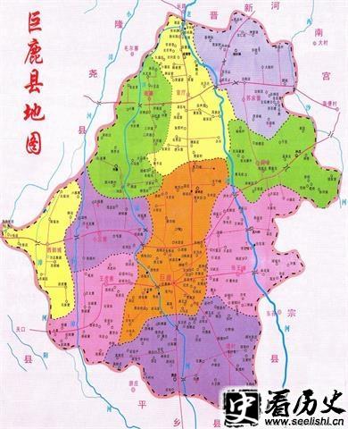 巨鹿县地图