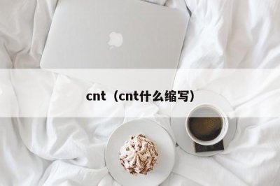 ​cnt（cnt什么缩写）