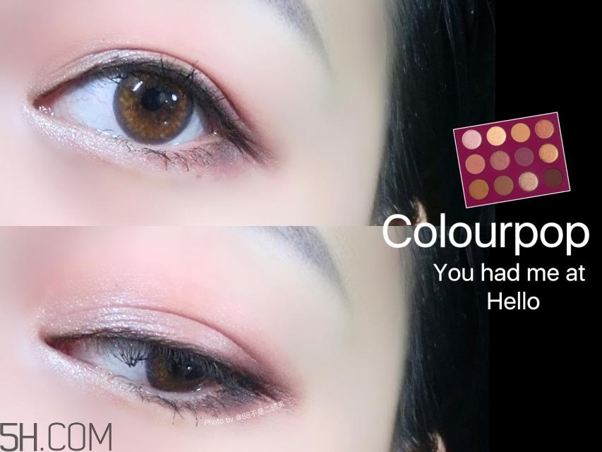 colourpop红薯盘色号_colourpop红薯盘试色图