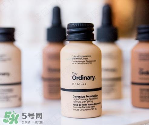 the ordinary粉底液色号试色 the ordinary粉底液多少钱