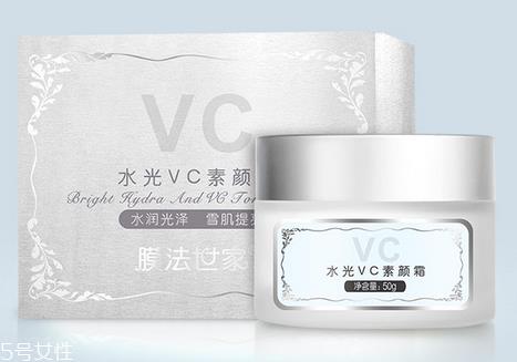 膜法世家水光vc素颜霜睡觉能擦吗 懒人面霜