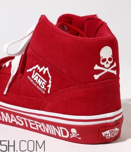 mastermind japan与vans红色骷髅联名发售时间_多少钱？