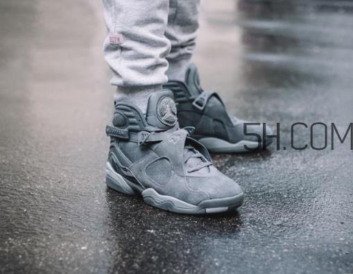 air jordan 8 retro cool grey上脚效果怎么样？