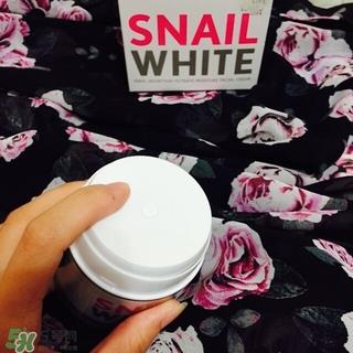 snail white蜗牛霜怎么样?snail white蜗牛霜好用吗?