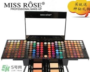 miss rose眼影怎么样？miss rose眼影色号试色