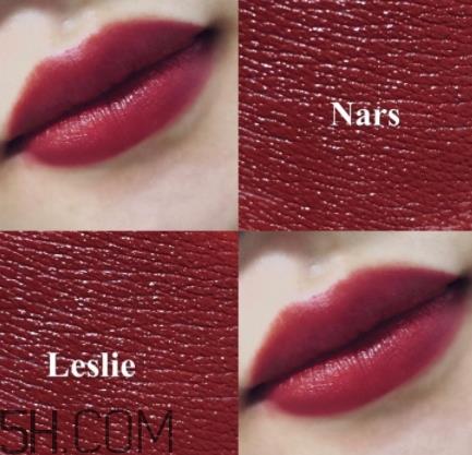 nars leslie张国荣色是什么颜色？nars leslie口红试色