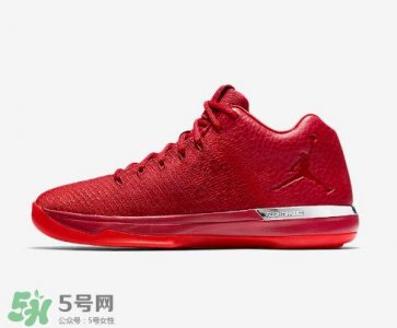 ​air jordan 31 low大红配色多少钱？aj31 low红色专柜价格